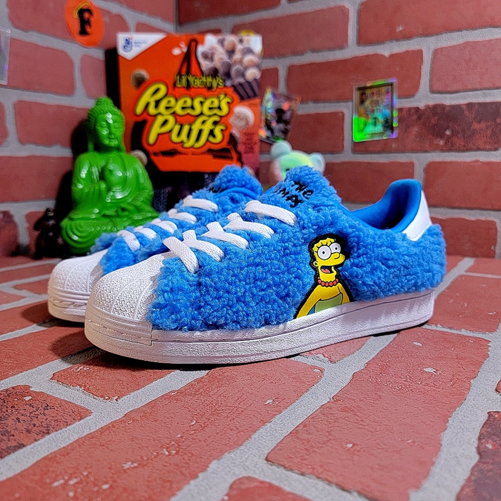 The Simpsons X Adidas Superstar Marge Simpson